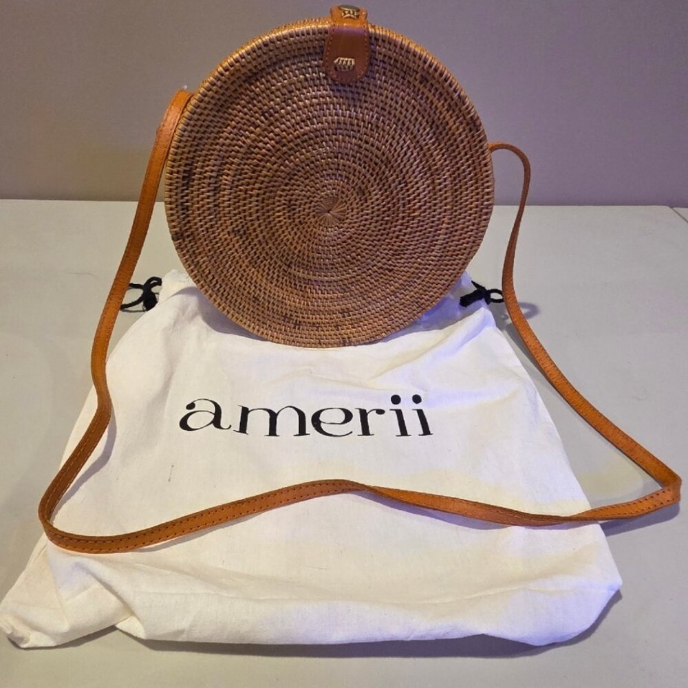 Amerii Atta Straw Luna Bag - Picture 2 of 10